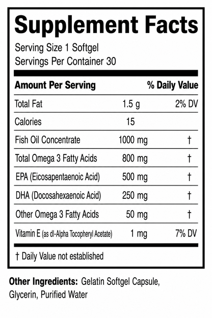 VOLTIX Omega 3